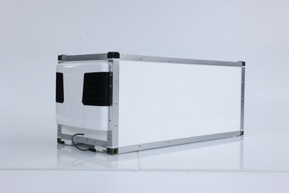 US STOCK TOUCAN 20ft RC Reefer Semi Trailer Container for 1/14 DIY TAMIYA Tractor Truck Uassembled KIT