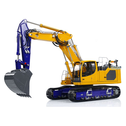 1/14 LESU RC Hydraulic Diggers LR945 3 Arms RTR Remote Control Excavator Model