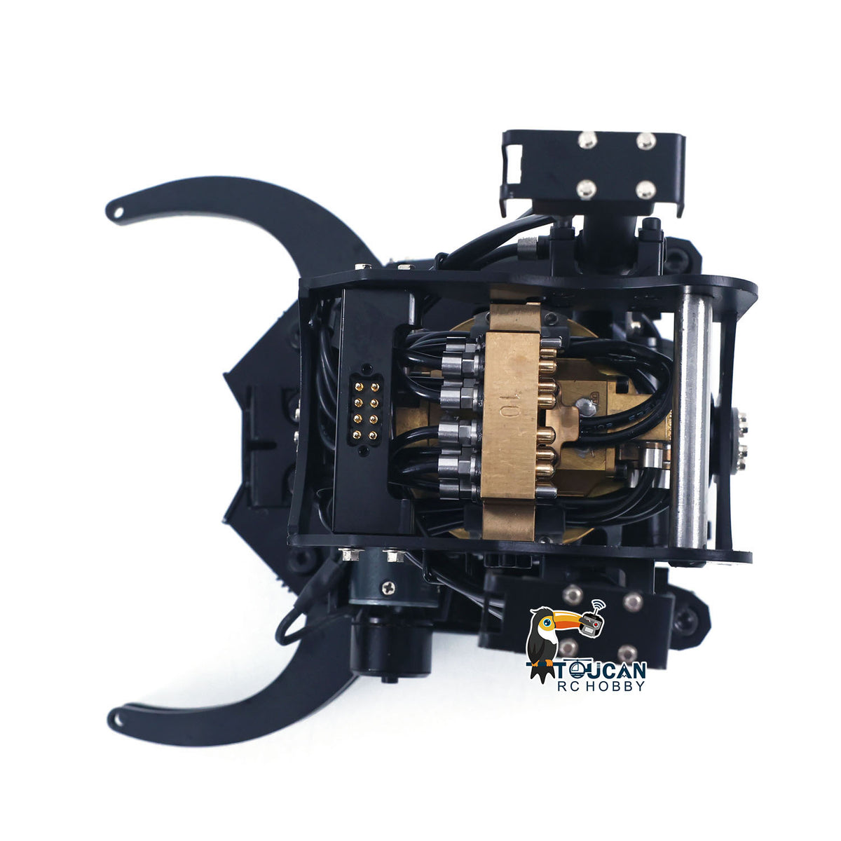 SFROG 3CH Valve Hydraulic Wrist for 1/14 Metal RC Excavator E400 Pro Remote Control Digger Model Construction Machine Vehicle