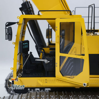 LESU 1/14 Hydraulic RC Excavator C374F Remote Control Digger Heavy Construction Car Flysky Paladin PL18EV LITE Radio 6CH Valve