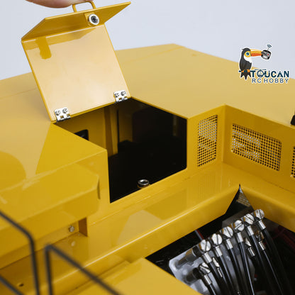 LESU 1/14 Hydraulic RC Excavator C374F Remote Control Digger Heavy Construction Car Flysky Paladin PL18EV LITE Radio 6CH Valve