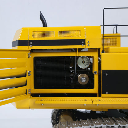 LESU Metal 1/14 Hydraulic RC Excavator C374F Unassembled KIT Remote Control Digger Heavy Construction Car 6CH Valve LCD Screen