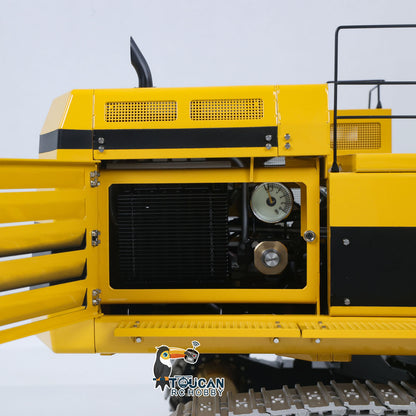 LESU 1/14 Hydraulic RC Excavator C374F Remote Control Digger Heavy Construction Car Flysky Paladin PL18EV LITE Radio 6CH Valve