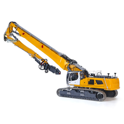 LESU 1/14 RC Full Hydraulic Demolition Excavator LR960 RTR Digger Frsky XE Radio RTR Version 960