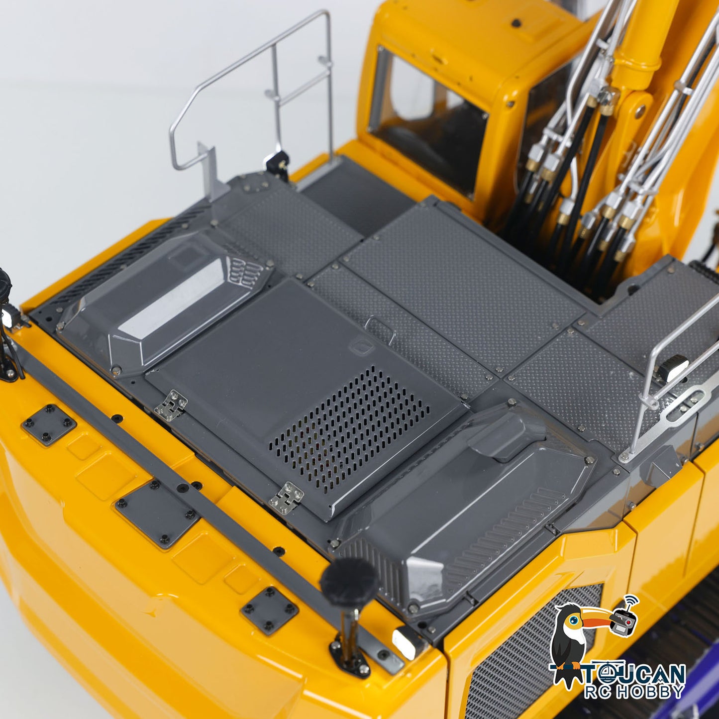 1/14 LESU RC Hydraulic Diggers LR945 3 Arms RTR Remote Control Excavator Model