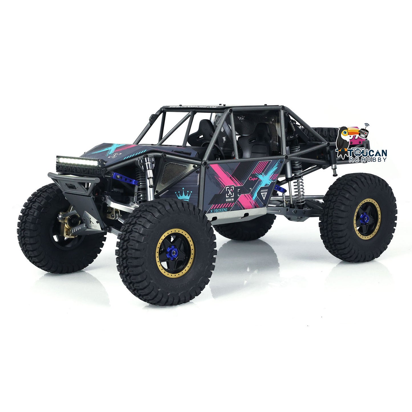 Capo U4 Queen 1/8 CD1582X RC Crawler Car 2 Speeds RC Racing Car