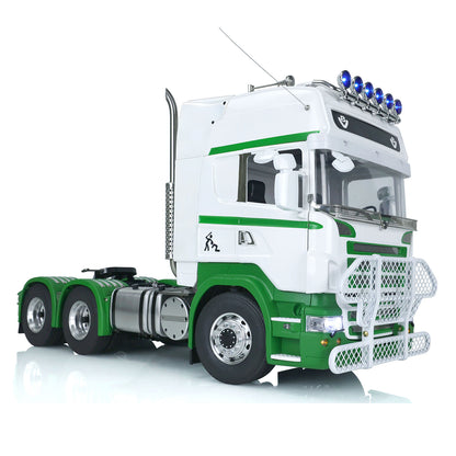 Camion tracteur LESU RC 1/14 pour voitures 6x6 Châssis métallique