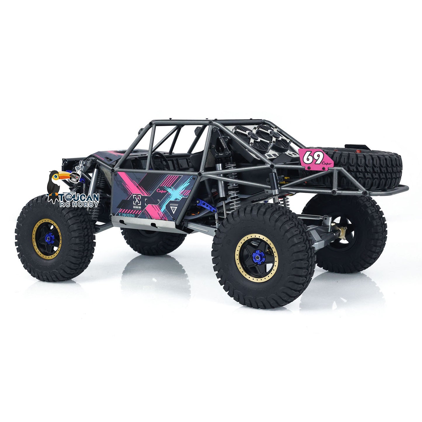 Capo U4 Queen 1/8 CD1582X RC Crawler Auto 2 Geschwindigkeiten RC Rennauto