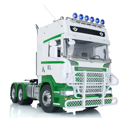 Camion tracteur LESU RC 1/14 pour voitures 6x6 Châssis métallique