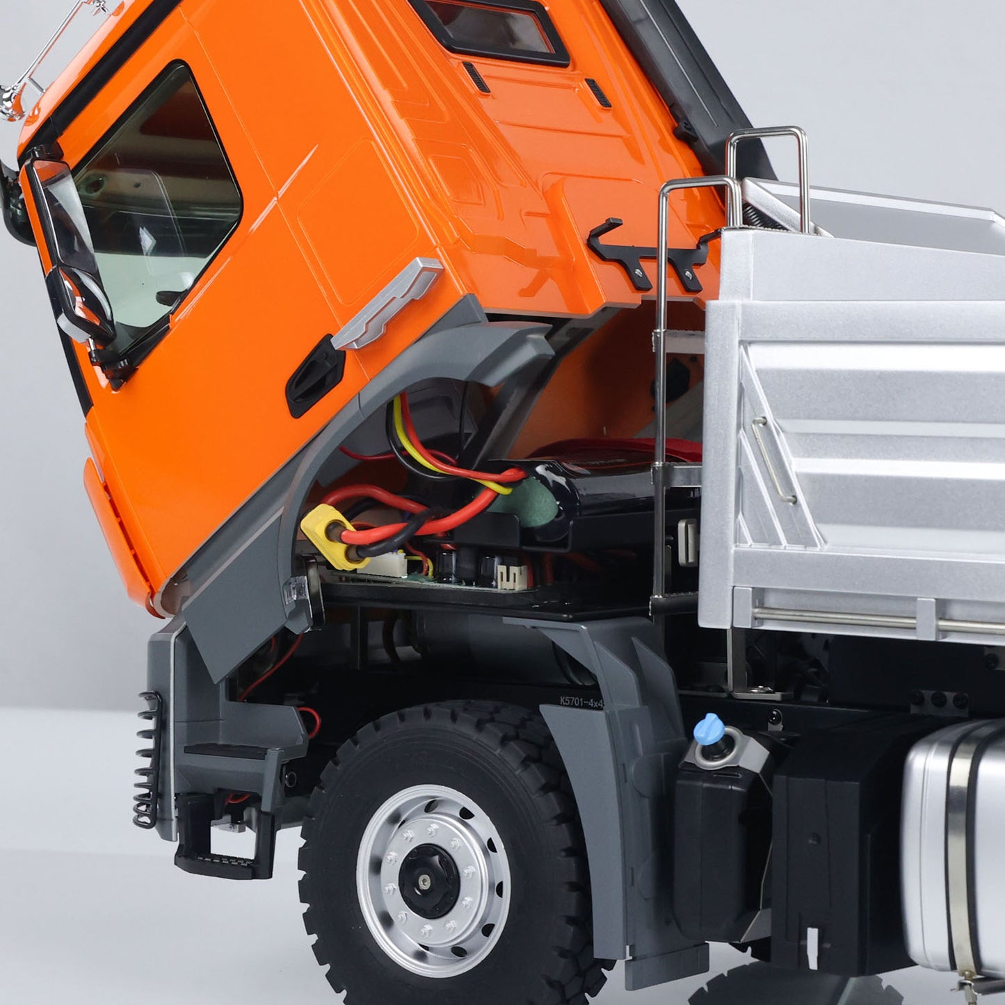 US STOCK 1/14 Kabolite 5701 RC Dump Truck 4x4 Remote Control Dumper Car Sound Light Model