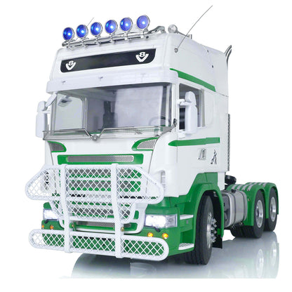 Camion tracteur LESU RC 1/14 pour voitures 6x6 Châssis métallique