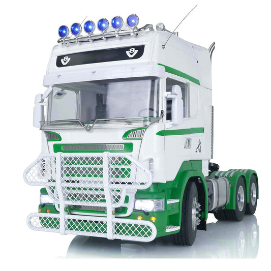 1/14 LESU RC Sattelzugmaschine für 6x6 Autos Metallchassis