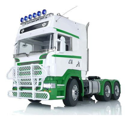 Camion tracteur LESU RC 1/14 pour voitures 6x6 Châssis métallique