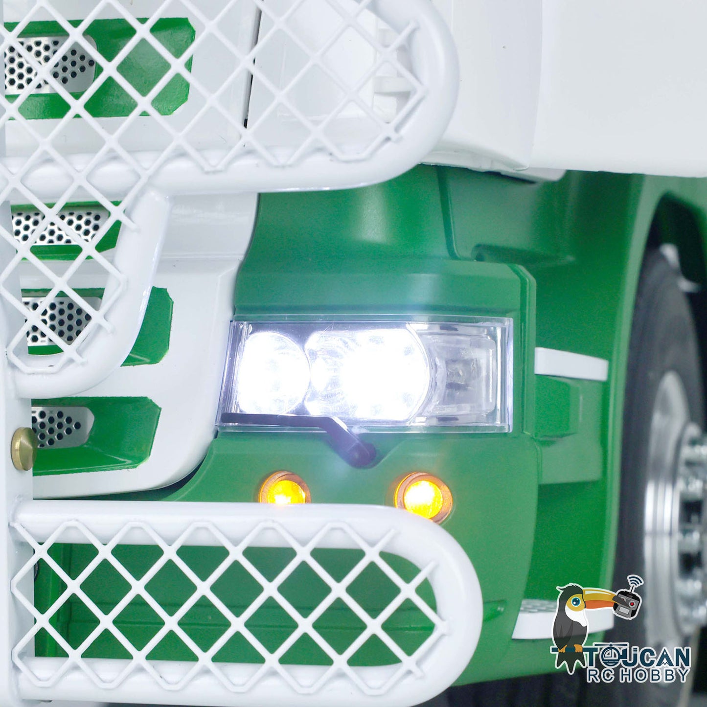 IN STOCK 1/14 TOUCAN RC Tractor Truck for 6x6 Remote Control Cars Metal Chassis