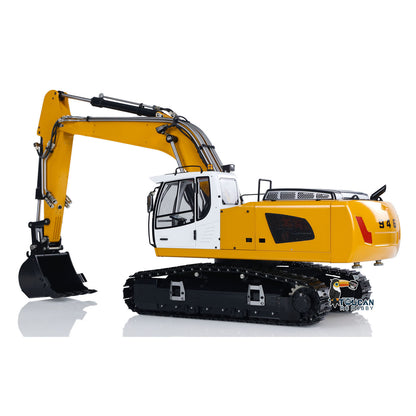 MTM 1/14 946 RC 2 Arms ARTR Metal Hydraulic Tracked Excavator Digger With Ripper Grab Tiltable Bucket
