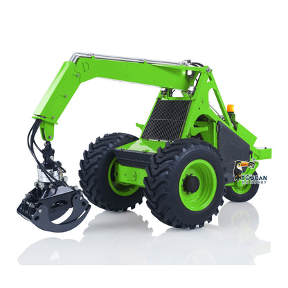 TOUCAN 1/14 RC Hydraulic Log Loader LESU AOUE 225A Remote Control Sugarcane Loader Grabber 4CH Valve RTR Model Battery Radio