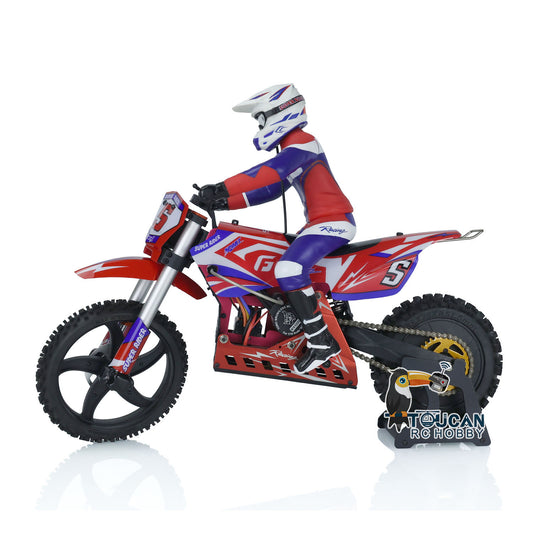 US STOCK Second Hand Skyrc Super Rider SR5 1/4 Scale Red RTR RC Motor Bike Model Balance Battery