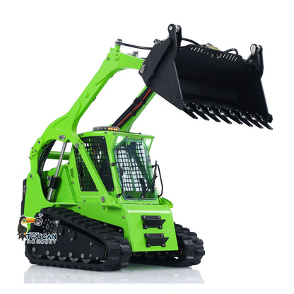 LESU 1/14 Aoue LT5 RC Hydraulic Skid-Steer Loader Electric Cleaner I6S Radio Battery RTR Remote Control Construction Car