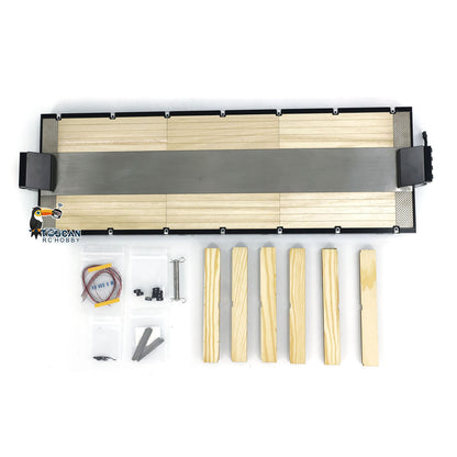 CNC Metall Flachmodul für 1/14 Fury Bear 5+2 Achsen RC Anhänger