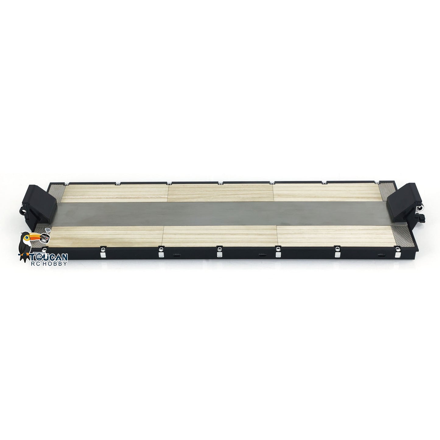 CNC Metall Flachmodul für 1/14 Fury Bear 5+2 Achsen RC Anhänger