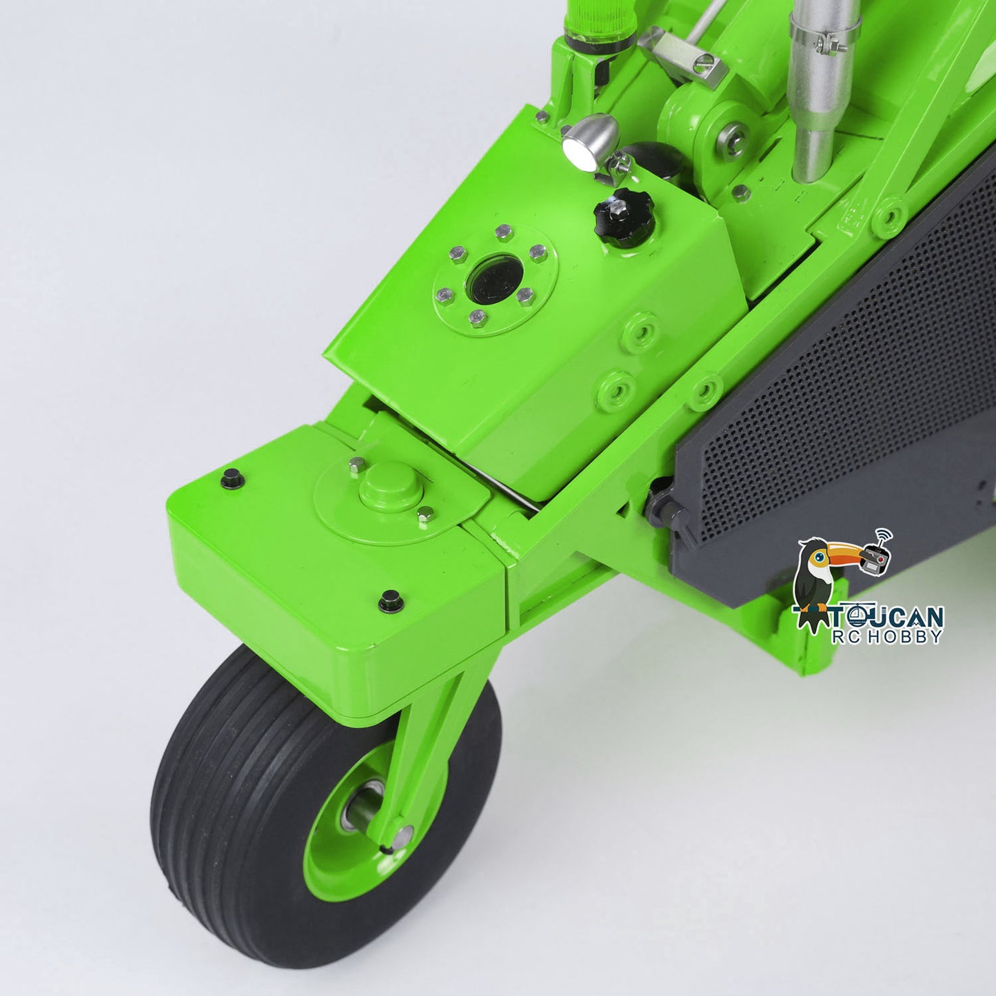TOUCAN 1/14 RC Hydraulic Log Loader LESU AOUE 225A Remote Control Sugarcane Loader Grabber 4CH Valve RTR Model Battery Radio