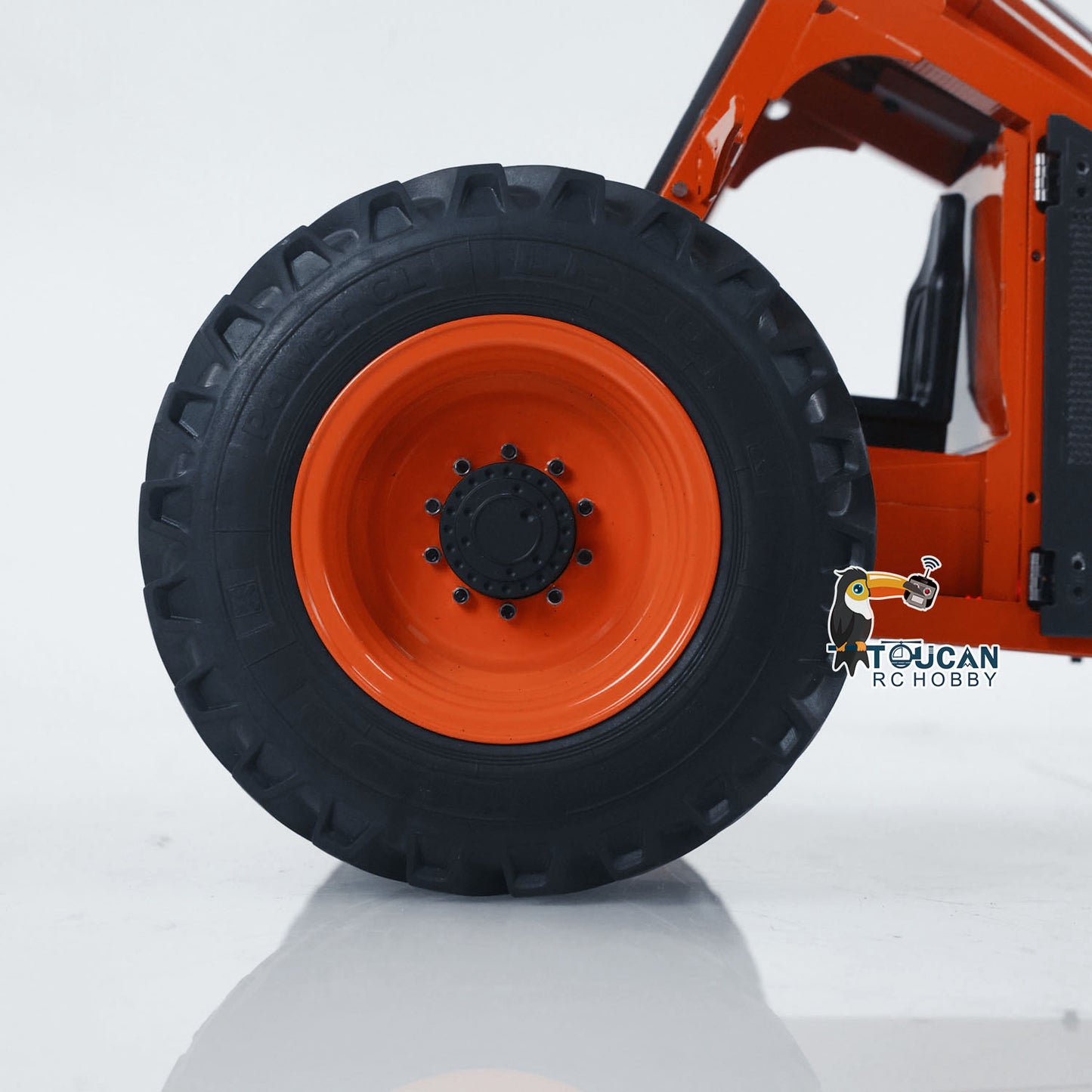 TOUCAN 1/14 RC Hydraulic Log Loader LESU AOUE 225A Remote Control Sugarcane Loader Grabber 4CH Valve RTR Model Battery Radio