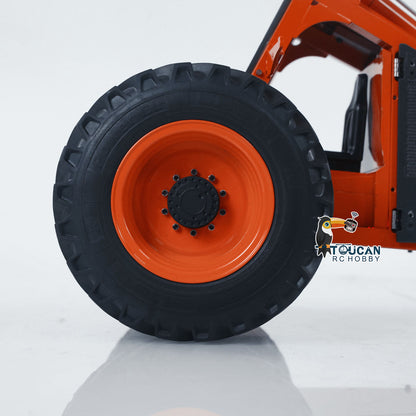 TOUCAN 1/14 RC Hydraulic Log Loader LESU AOUE 225A Remote Control Sugarcane Loader Grabber 4CH Valve RTR Model Battery Radio