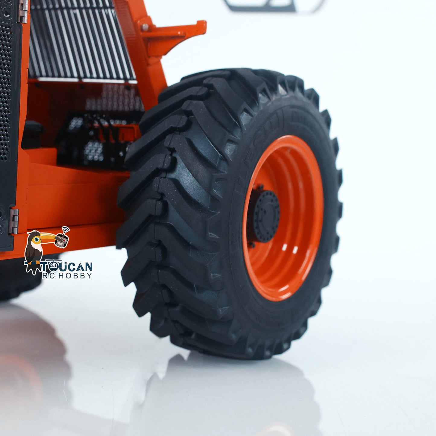 TOUCAN 1/14 RC Hydraulic Log Loader LESU AOUE 225A Remote Control Sugarcane Loader Grabber 4CH Valve RTR Model Battery Radio