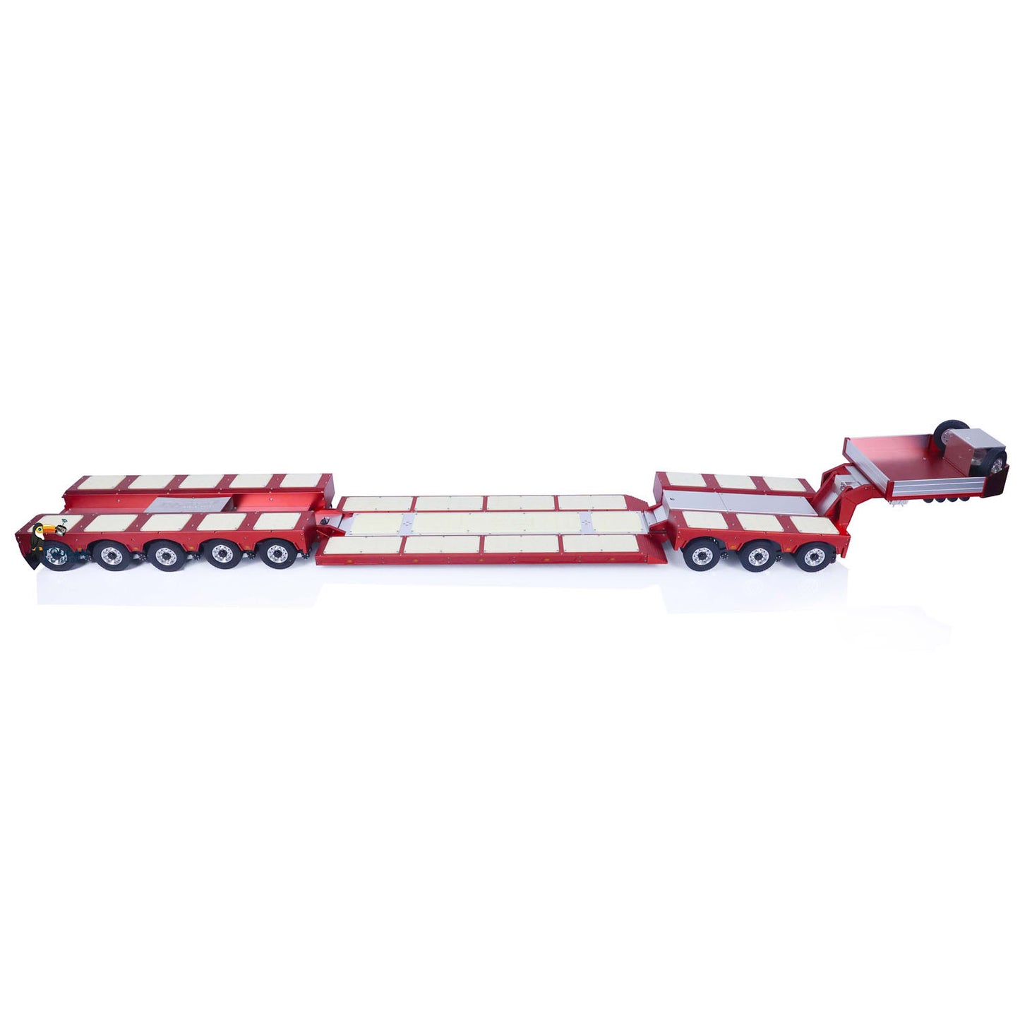 DG-996 1/14 RC Hydraulic Metal Trailer 8 Axles 5+3 Hydraulically Suspended Truck