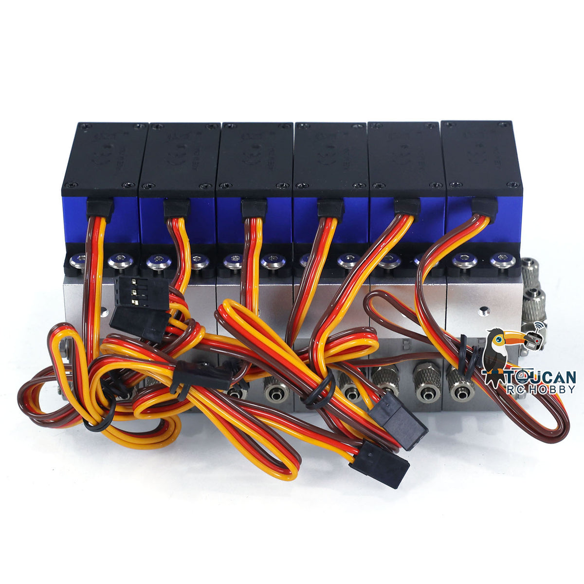 Directional Hydraulic Control 6CH Valve Upgrade Accessories For KABOLITE K970 1/14 RC Excavator Model