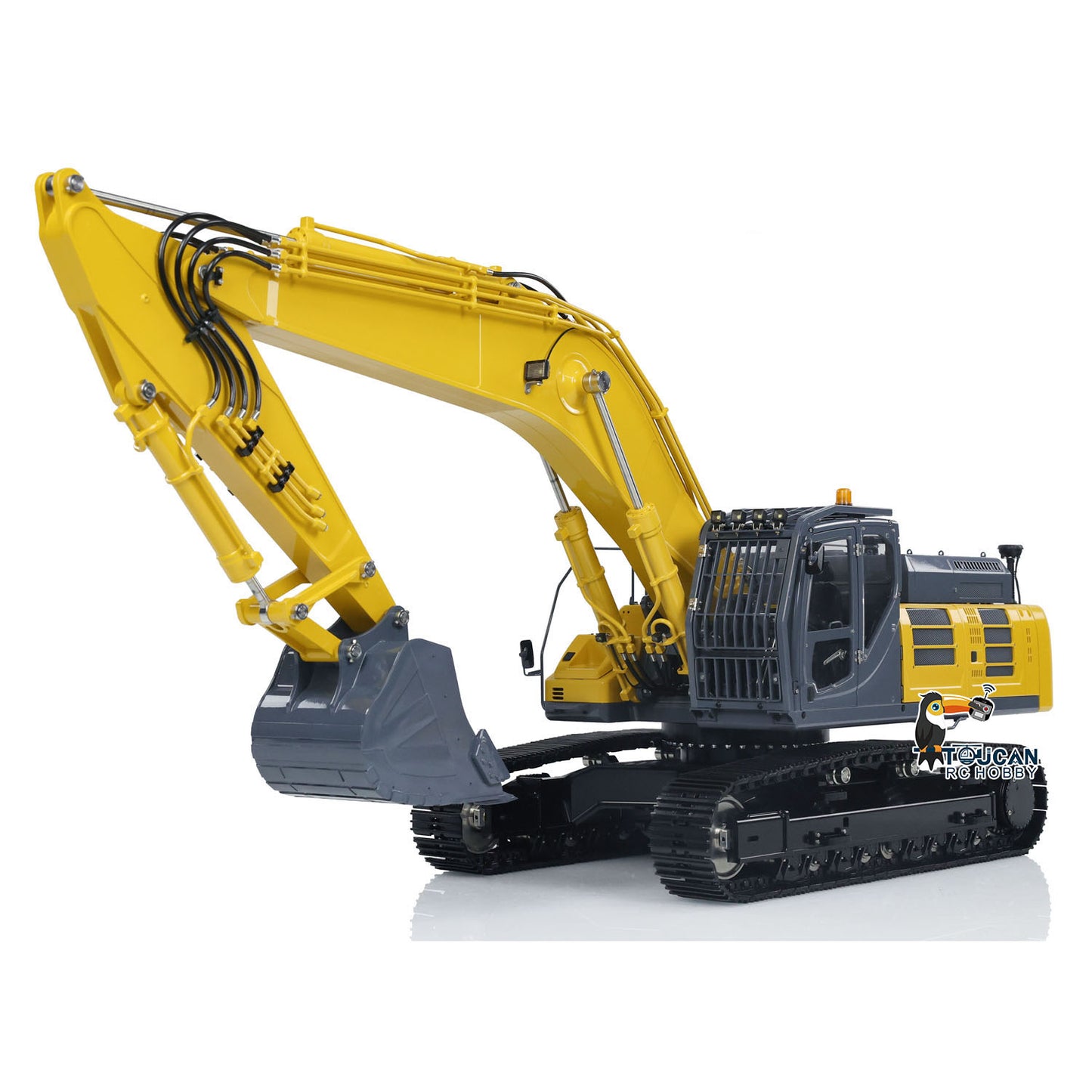 1/14 LESU Hydraulic RC Excavator AOUE-SK500 RTR Control