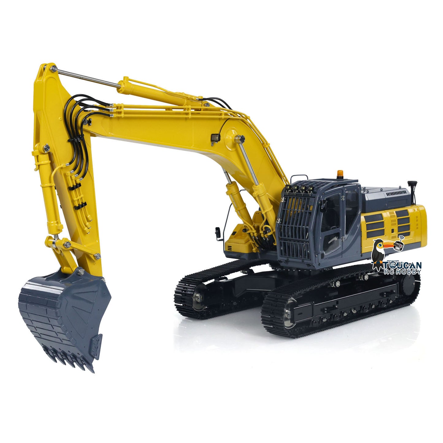 1/14 LESU Hydraulic RC Excavator AOUE-SK500 RTR Control