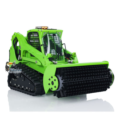 LESU 1/14 Aoue LT5 RC Hydraulic Skid-Steer Loader Electric Cleaner I6S Radio Battery RTR Remote Control Construction Car