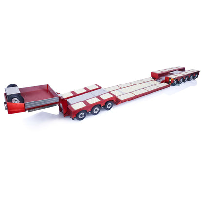 DG-996 1/14 RC Hydraulic Metal Trailer 8 Axles 5+3 Hydraulically Suspended Truck