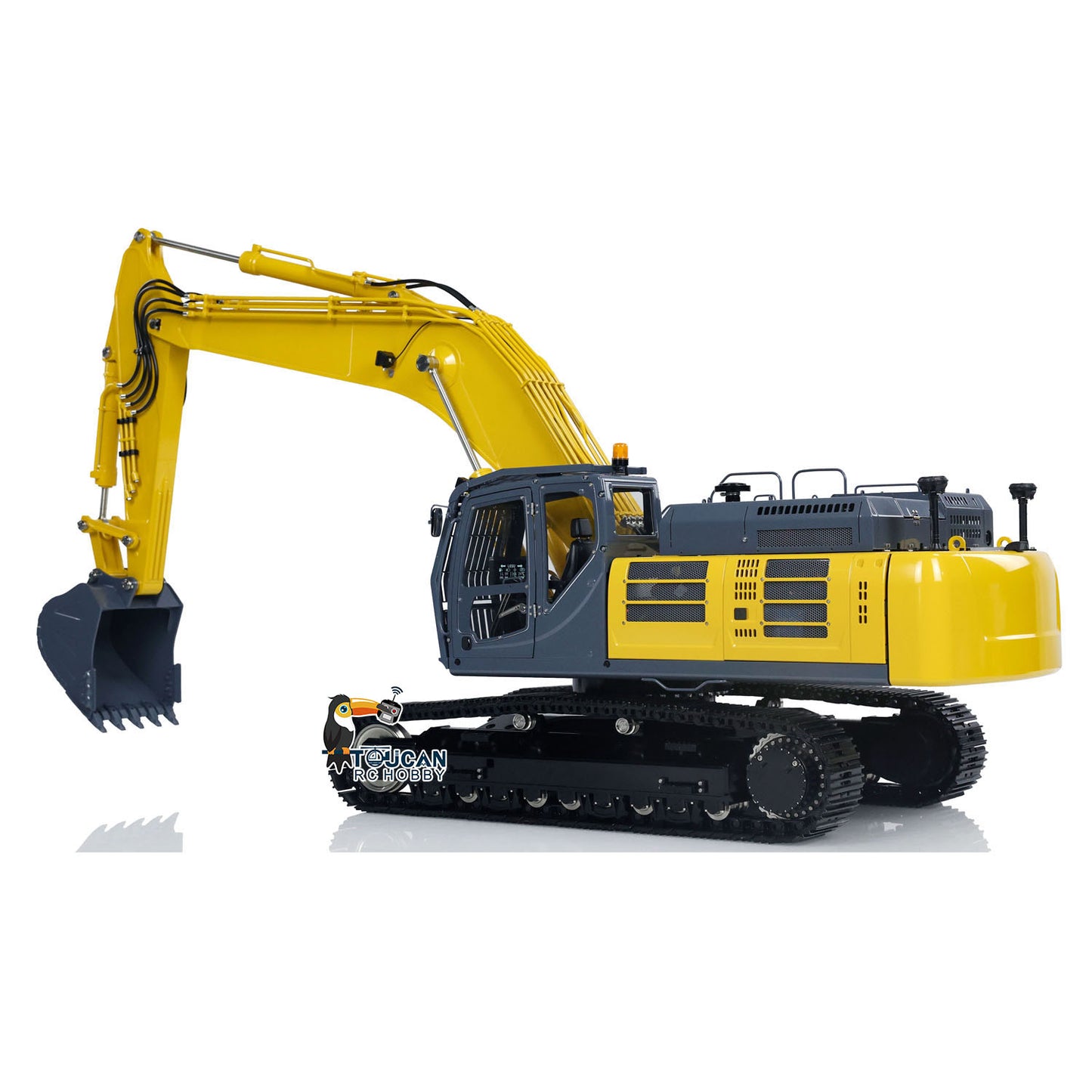 1/14 LESU Hydraulic RC Excavator AOUE-SK500 RTR Control