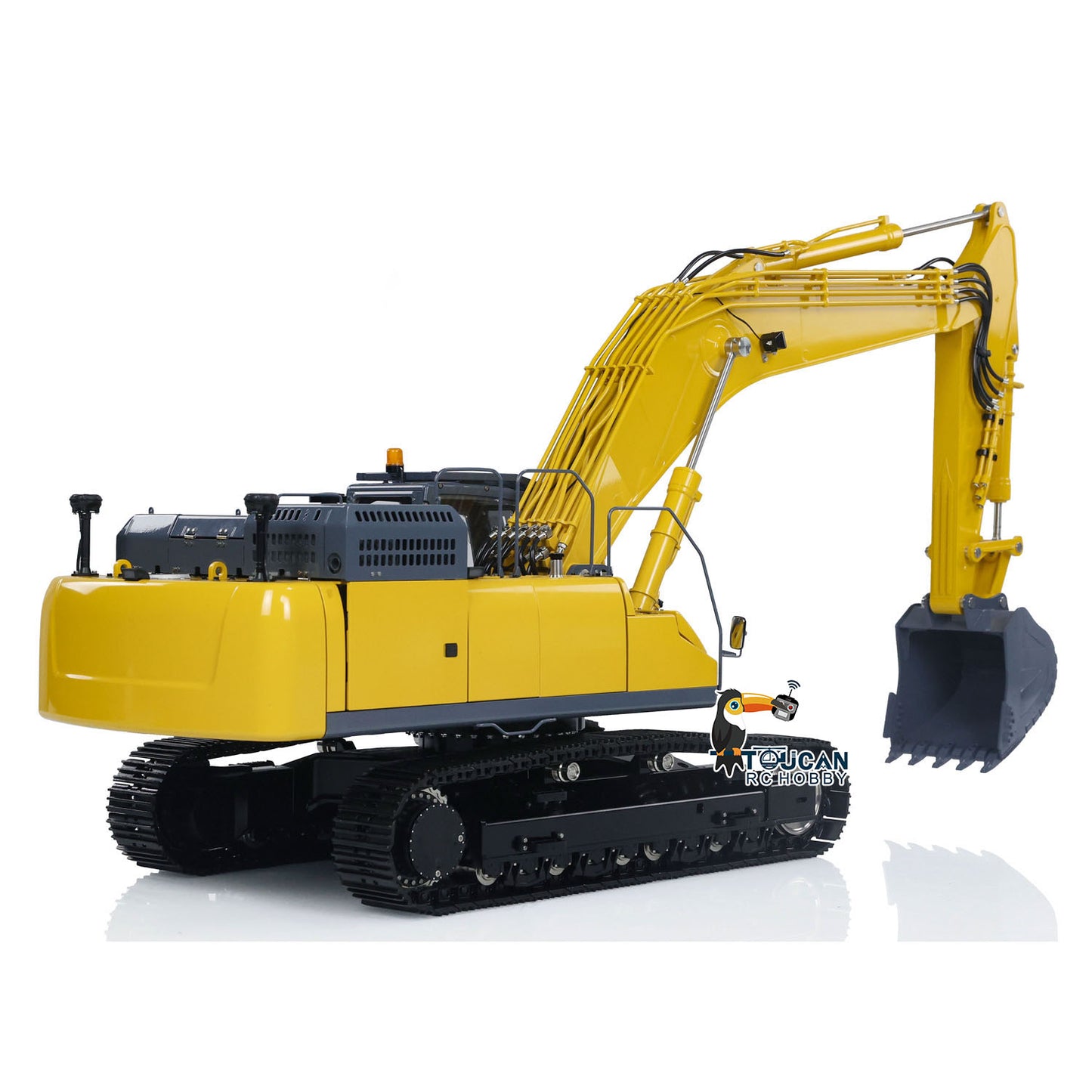 1/14 LESU Hydraulic RC Excavator AOUE-SK500 RTR Control