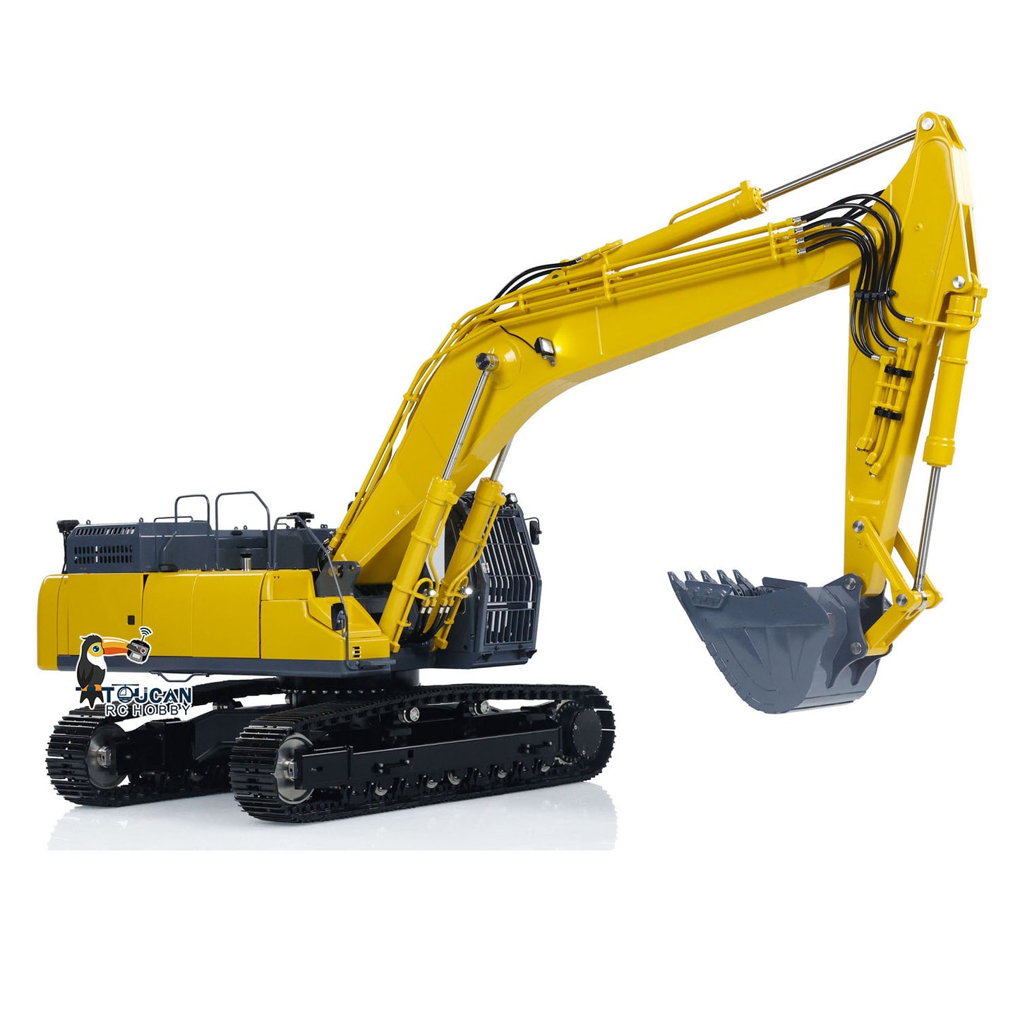 1/14 LESU Hydraulic RC Excavator AOUE-SK500 RTR Control