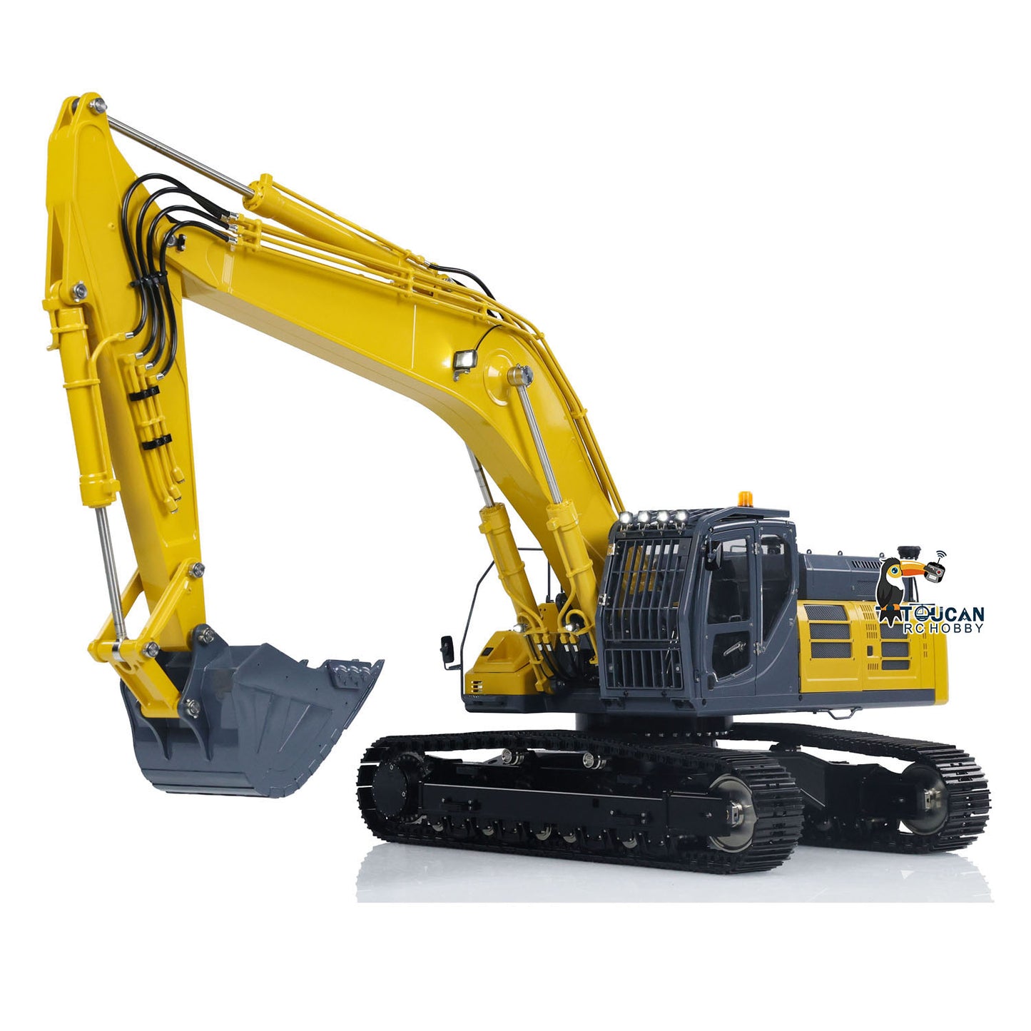 1/14 LESU Hydraulic RC Excavator AOUE-SK500 RTR Control