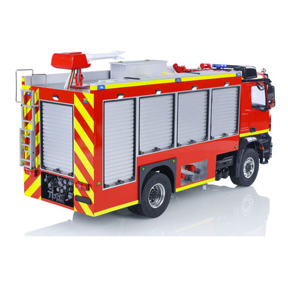 1/14 4X4 Metal Axles Remote Control Fire Fighting Vehicle BZ i6S Radio 2Speed Light and Sound System No Battery Assembled PNP