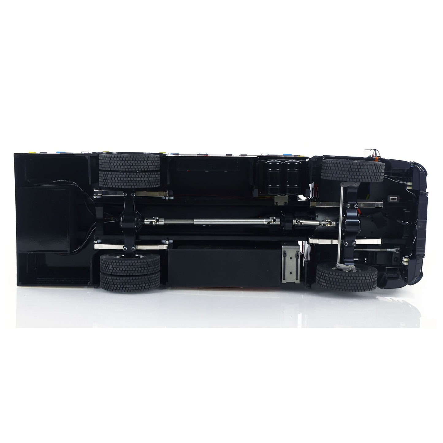 1/14 4X4 Metal Axles Remote Control Fire Fighting Vehicle BZ i6S Radio 2Speed Light and Sound System No Battery Assembled PNP