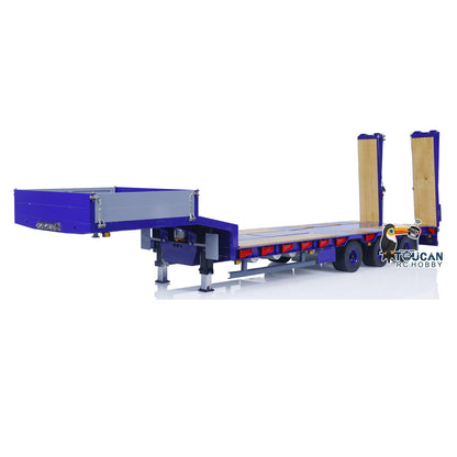 1/14 Metal LESU RC Trailer with Hydraulic System Electronic Lifting Legs