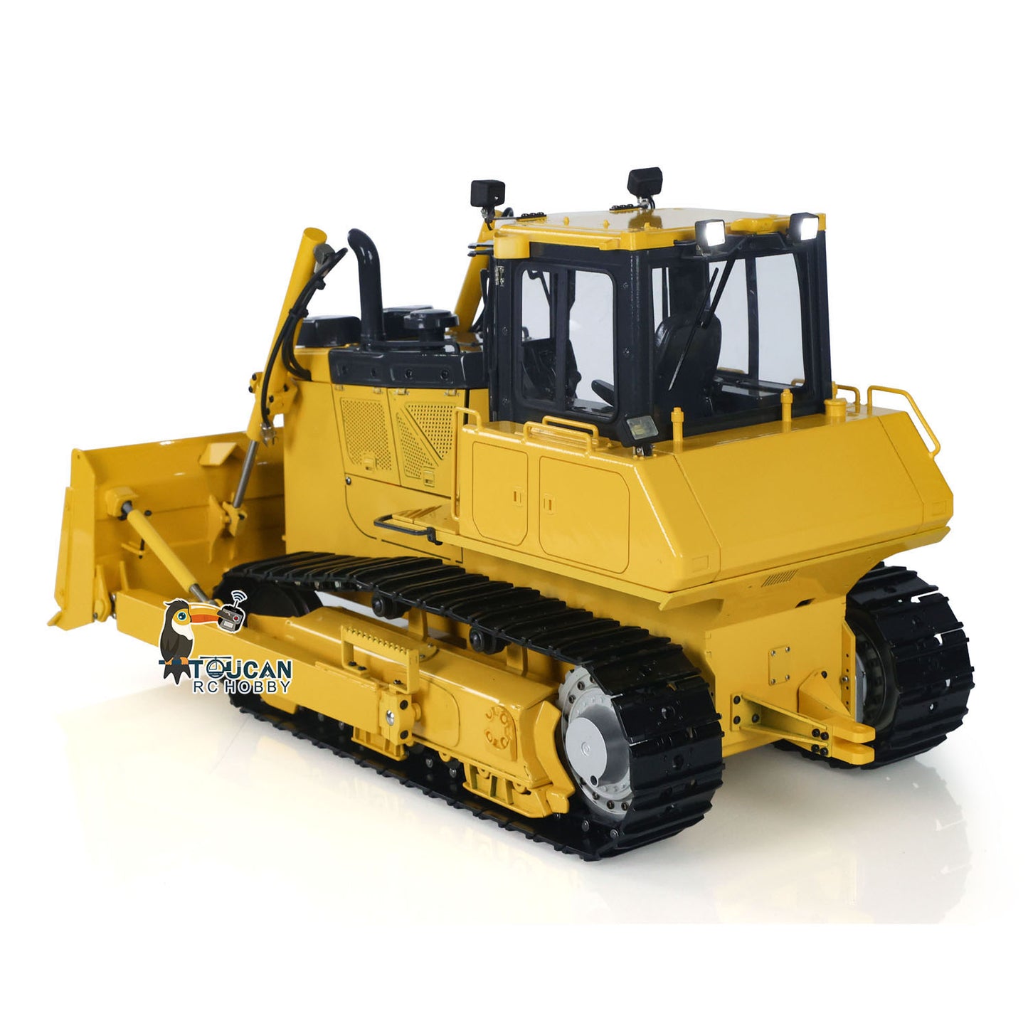 1/12 RC Metal Hydraulic Bulldozer D65EX Radio Controlled Heavy Machine Model RTR Construction Car I6S