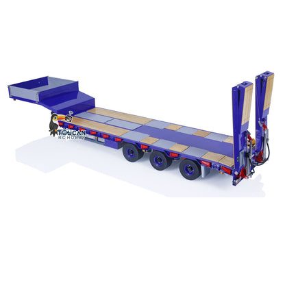 1/14 Metal LESU RC Trailer with Hydraulic System Electronic Lifting Legs