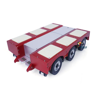 DG-996 1/14 RC Hydraulic Metal Trailer 8 Axles 5+3 Hydraulically Suspended Truck