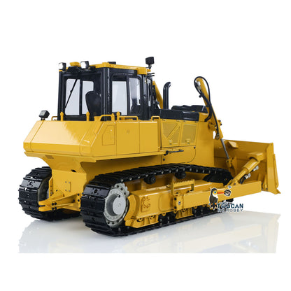 1/12 RC Metal Hydraulic Bulldozer D65EX Radio Controlled Heavy Machine Model RTR Construction Car I6S