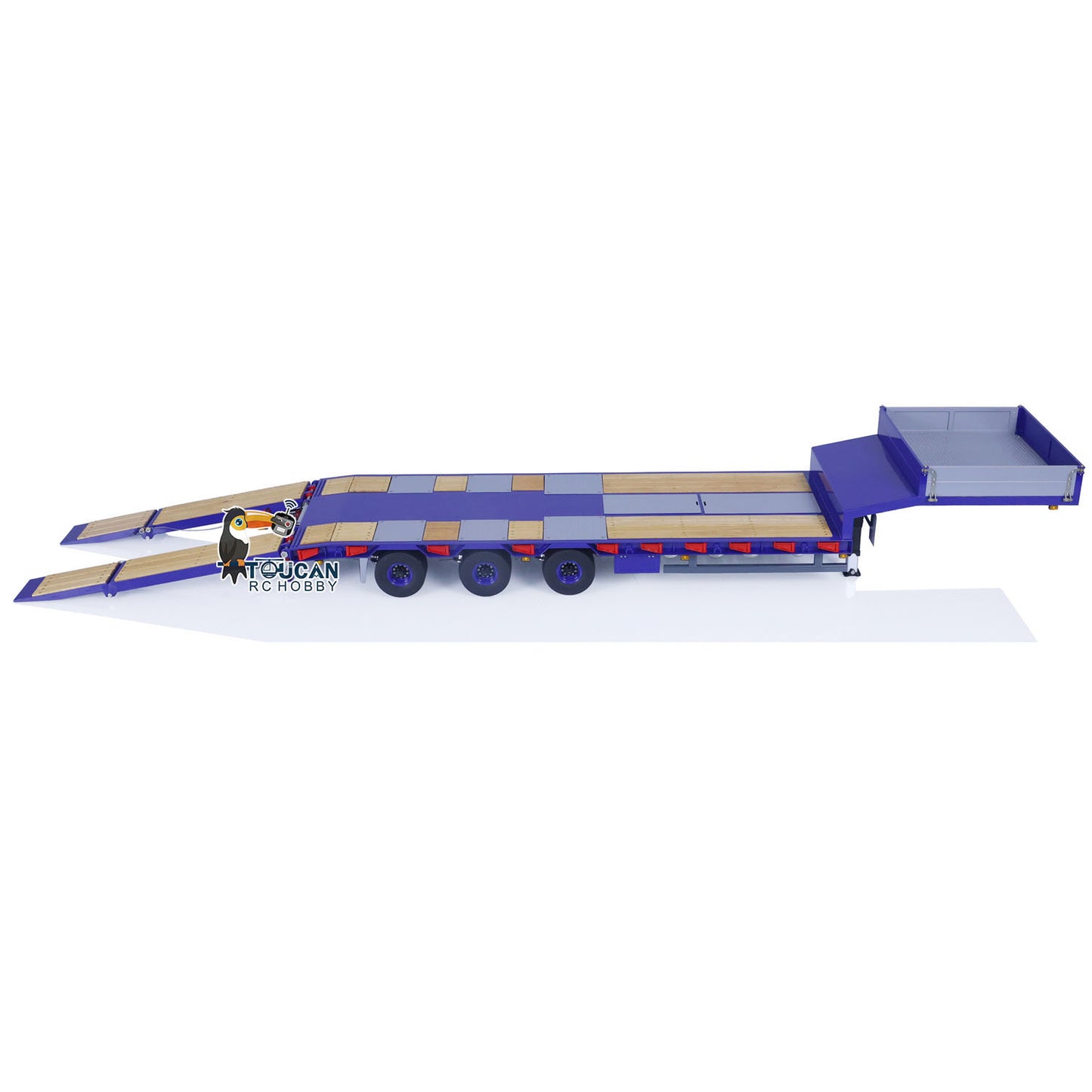 1/14 Metal LESU RC Trailer with Hydraulic System Electronic Lifting Legs