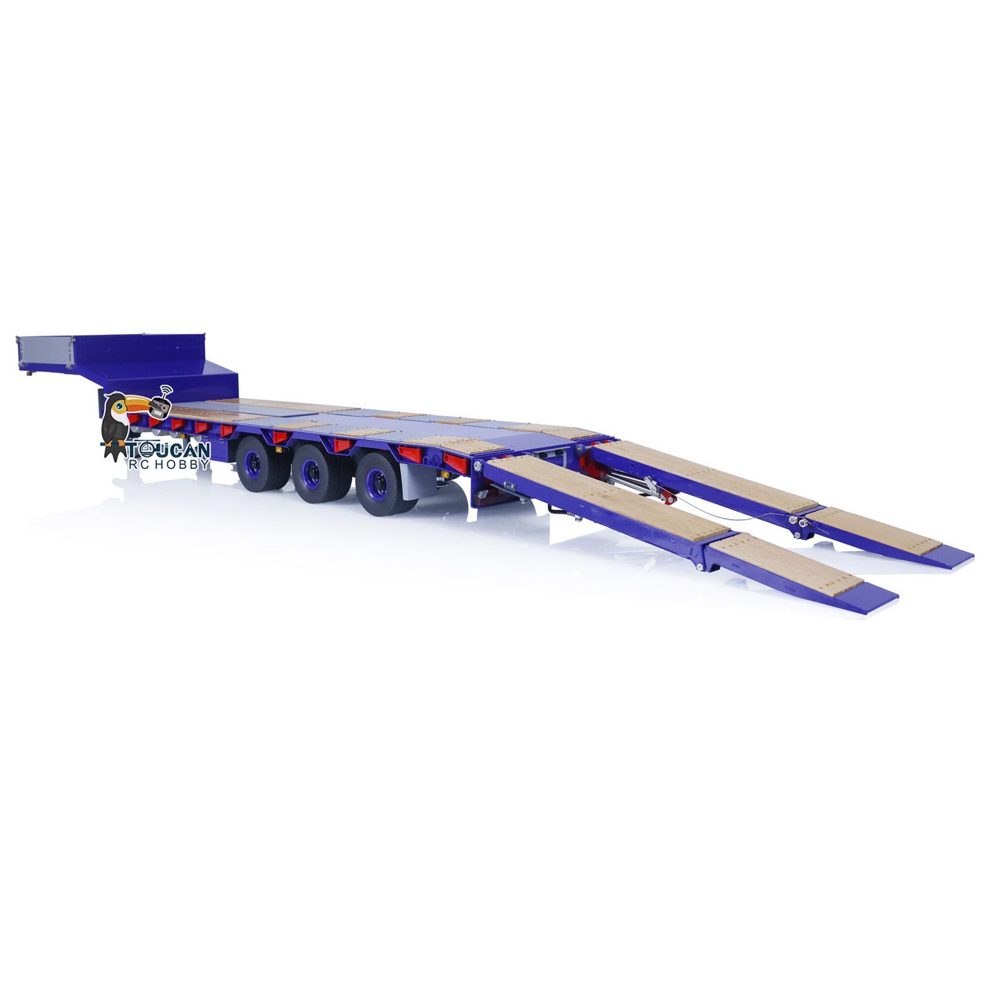 1/14 Metal LESU RC Trailer with Hydraulic System Electronic Lifting Legs