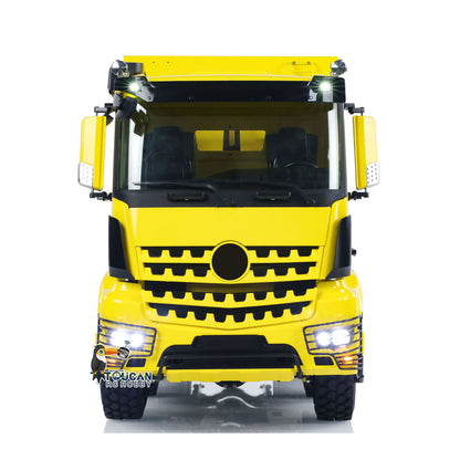 LESU 1/14 Camion à benne basculante hydraulique RC en métal avec benne basculante et benne basculante RTR I6S
