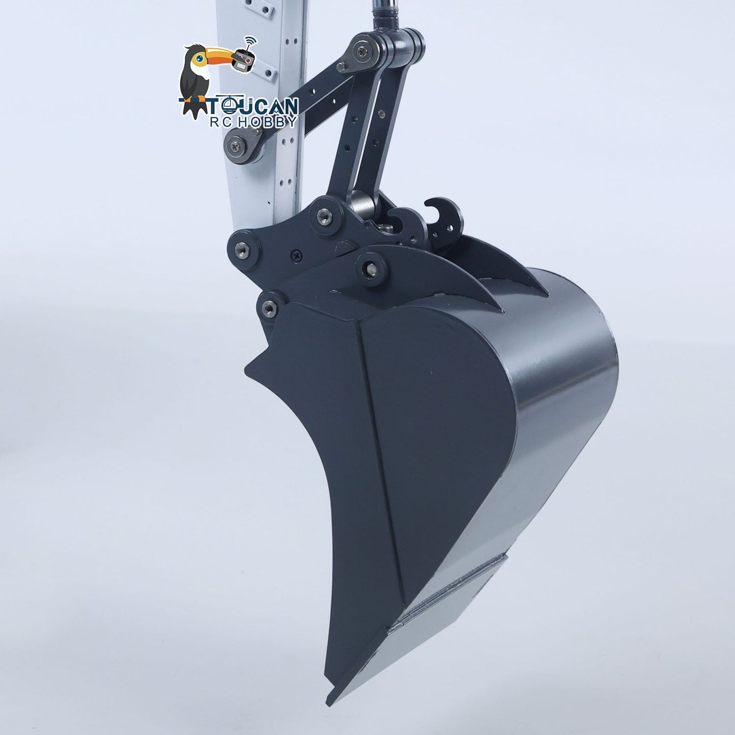 RTR 8CH Valves 1/14 RC Hydraulic Excavator LR914 4x4 Wheeled Digger Differential Lock Hobbywing Brushless Motor ESC Sound System