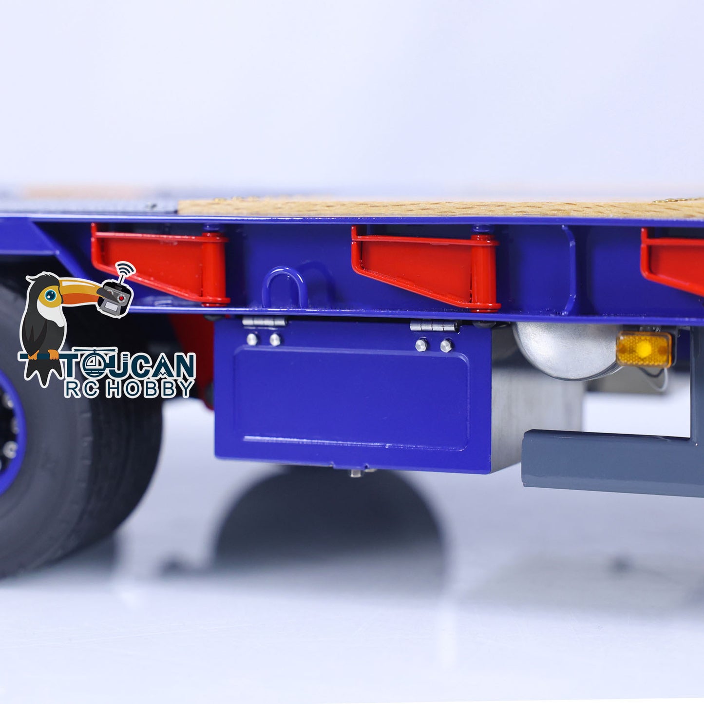 1/14 Metal LESU RC Trailer with Hydraulic System Electronic Lifting Legs